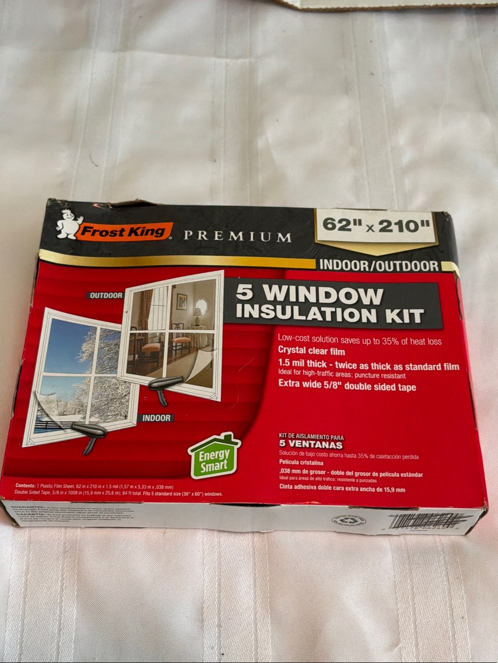 Frost King 5 Window Insulation Kit - Red